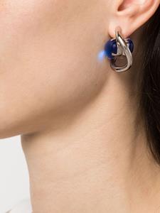 Marni twisted-hoop earrings - Zilver