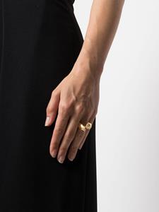 Lanvin Ring met stras - Goud