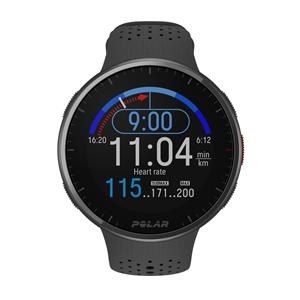 Polar Pacer Pro GPS-loophorloge 45 mm S/L Carbon, Grijs