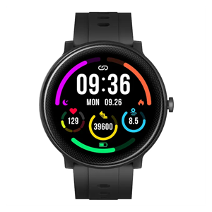 Adatta SW02 Smartwatch | Hartslag - Notificaties - Stappenteller - Waterproof - Zwart