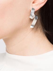 Wouters & Hendrix Gedraaide oorbel - Zilver