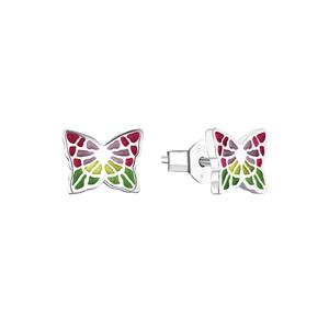 amor Oorbellen voor meisjes, 925 Sterling zilver | vlinder