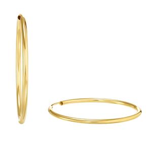 amor Creolen Unisex, goud 375