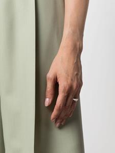 Missoma Ring met gegraveerd hart - Zilver