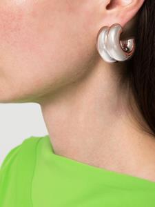 Uncommon Matters Bewerkte oorringen - Zilver