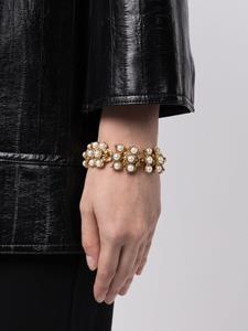 Kenneth Jay Lane Light Antique pearl bracelet - Goud