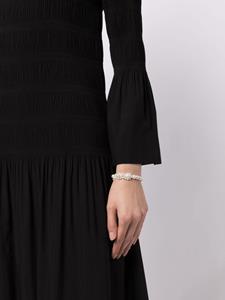 Simone Rocha Daisy faux-pearl-embellished bracelet - Wit
