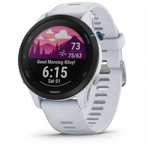 Garmin - Forerunner 255 Music - Multifunktionsuhr weiß/schwarz