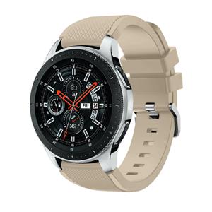 Strap-it Samsung Galaxy Watch 46mm siliconen bandje (beige)