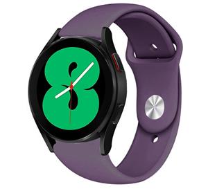 Strap-it Samsung Galaxy Watch 4 - 40mm sport band (Paars)