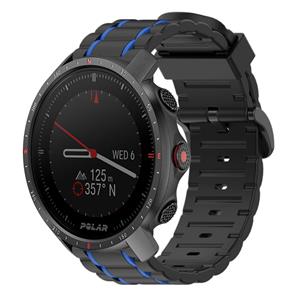 Strap-it Polar Grit X Pro sport gesp band (zwart/blauw)