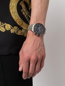 Versace Greca Dome Chrono horloge - Zilver