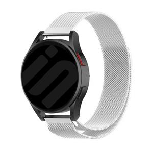 Strap-it Samsung Galaxy Watch 6 - 40mm Milanese band (zilver)
