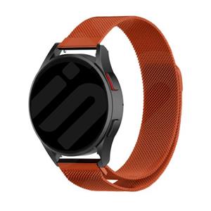 Strap-it Samsung Galaxy Watch 6 - 40mm Milanese band (oranje)