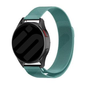 Strap-it Samsung Galaxy Watch 6 - 40mm Milanese band (groen)