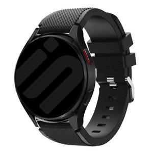 Strap-it Samsung Galaxy Watch 6 Classic 47mm siliconen bandje (zwart)