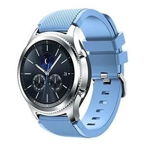Strap-it Samsung Gear S3 silicone band (zand blauw)
