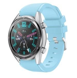 Strap-it Huawei Watch GT siliconen bandje (zandblauw)