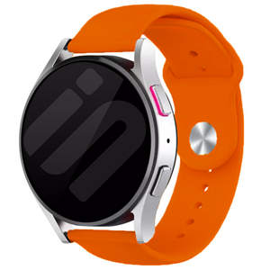 Strap-it Samsung Galaxy Watch 6 Classic 43mm sport band (oranje)