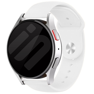 Strap-it Samsung Galaxy Watch 6 - 44mm sport band (wit)