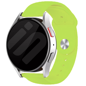 Strap-it Samsung Galaxy Watch 6 - 40mm sport band (lichtgroen)