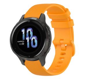 Strap-it Garmin Venu 2s siliconen bandje - 40mm - oranje