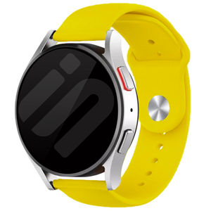 Strap-it Samsung Galaxy Watch 6 - 44mm sport band (geel)