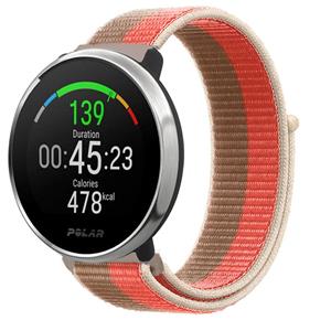 Strap-it Polar Ignite nylon band (pink pomelo)