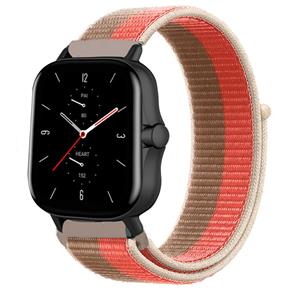 Strap-it Amazfit GTS 2 nylon band (pink pomelo)