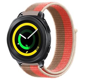 Strap-it Samsung Gear Sport nylon band (pink pomelo)