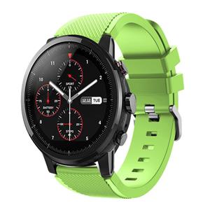 Strap-it Xiaomi Amazfit Stratos silicone band (lichtgroen)