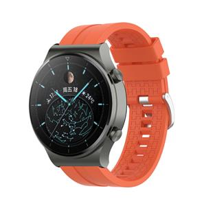 Strap-it Huawei Watch GT 2 Pro extreme silicone band (oranje)