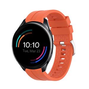 Strap-it OnePlus Watch extreme silicone band (oranje)