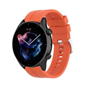 Strap-it Amazfit GTR 3 (Pro) extreme silicone band (oranje)