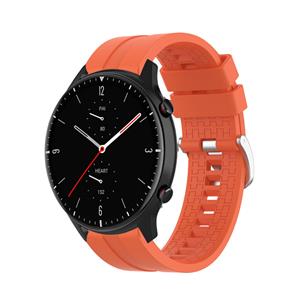 Strap-it Amazfit GTR 2 extreme silicone band (oranje)