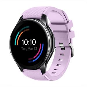 Strap-it OnePlus Watch siliconen band (lila)