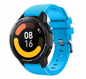 Strap-it Xiaomi Watch S1 siliconen bandje (lichtblauw)