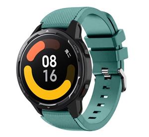 Strap-it Xiaomi Watch S1 siliconen bandje (dennengroen)