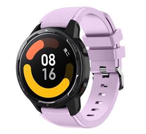 Strap-it Xiaomi Watch S1 siliconen bandje (lila)
