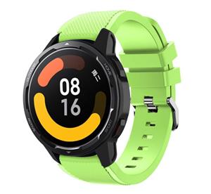 Strap-it Xiaomi Watch S1 siliconen bandje (lichtgroen)