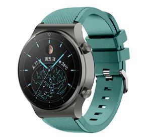 Strap-it Huawei Watch GT 2 Pro siliconen bandje (dennengroen)