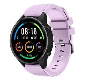 Strap-it Xiaomi Mi Watch siliconen bandje (lila)