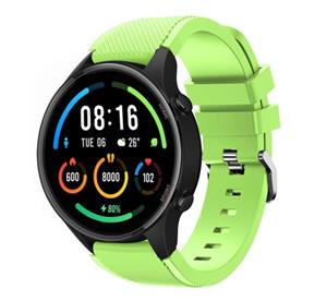 Strap-it Xiaomi Mi Watch siliconen bandje (lichtgroen)