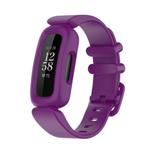 Strap-it Fitbit Ace 3 siliconen bandje (paars)