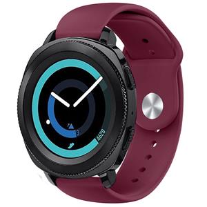 Strap-it Samsung Gear Sport sport bandje (bordeaux)