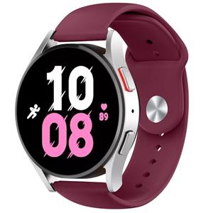 Strap-it Samsung Galaxy Watch 5 44mm sport bandje (bordeaux)