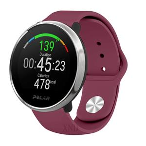 Strap-it Polar Ignite sport bandje (bordeaux)