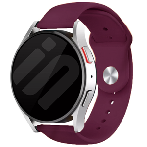 Strap-it Samsung Galaxy Watch 6 - 40mm sport bandje (bordeaux)