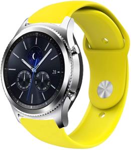 Strap-it Samsung Gear S3 sport band (geel)