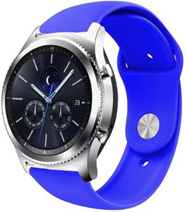 Strap-it Samsung Gear S3 sport band (blauw)